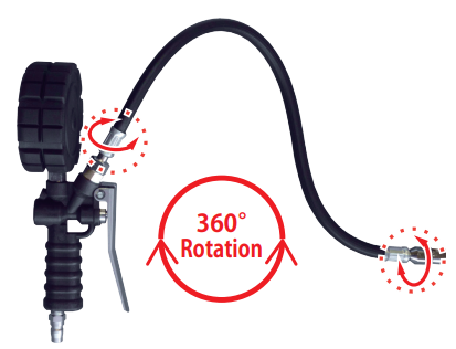 Đồng hồ bơm lốp ASAHI AGE-90-452