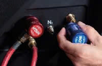 Máy Nạp Gas Điều Hòa Ô Tô Ecotechnics ECK FLAG HFO1234yf