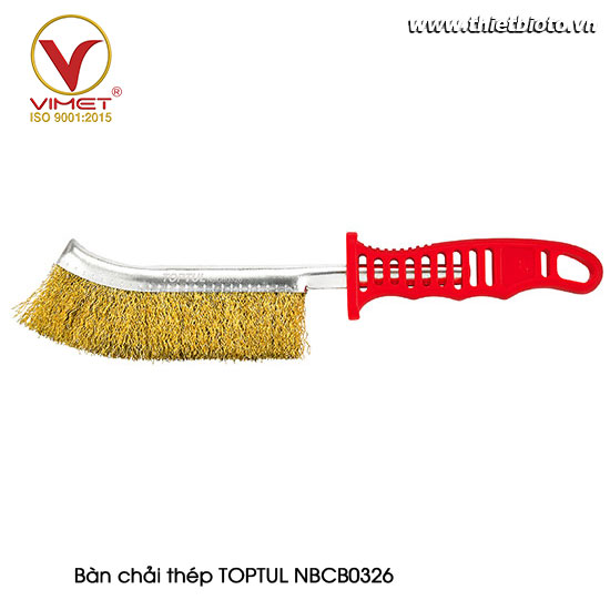 Bàn chải thép TOPTUL NBCB0326